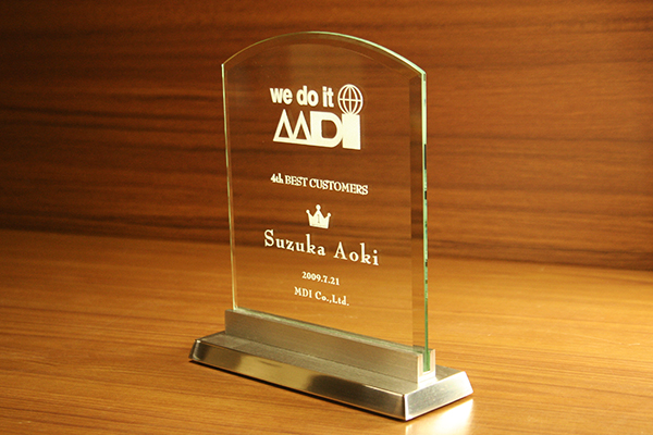 YTR031　トロフィー アルミベース 1フォルム