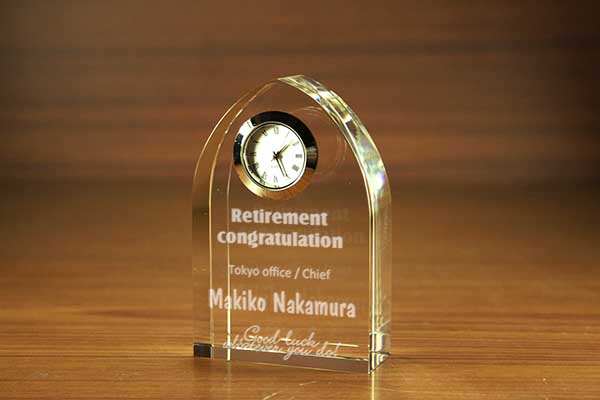 YOB007 アーチ時計