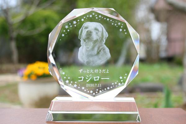 YRI008　メモリアルワイドスタンド　180度3D加工ペット位牌
