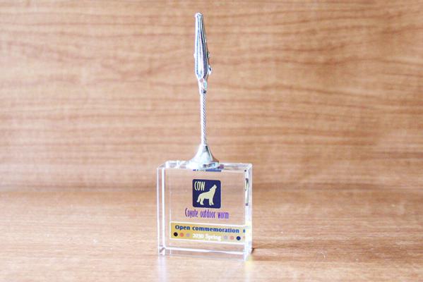 YDE044 メモクリップ クリアキューブ型