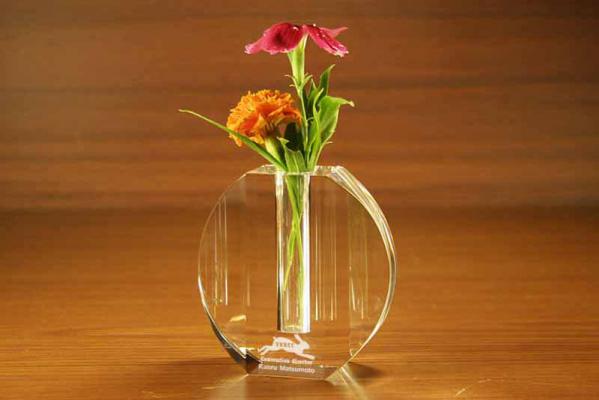 YDE009 一輪挿し　サークルカット型