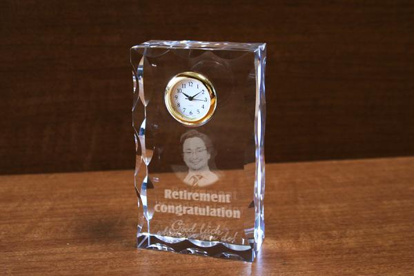 YTR005SS カットスクエア時計 スリム型